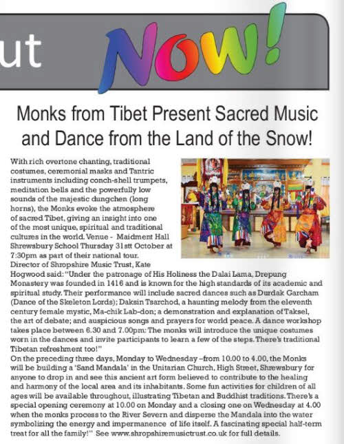 20191010 shrewsbury now monks of tibet